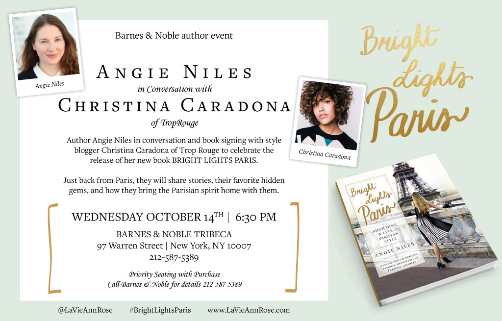 NYC Book Signing with Christina Caradona