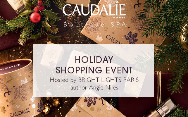 Join me at Caudalie NYC for Holiday Shopping + Wine