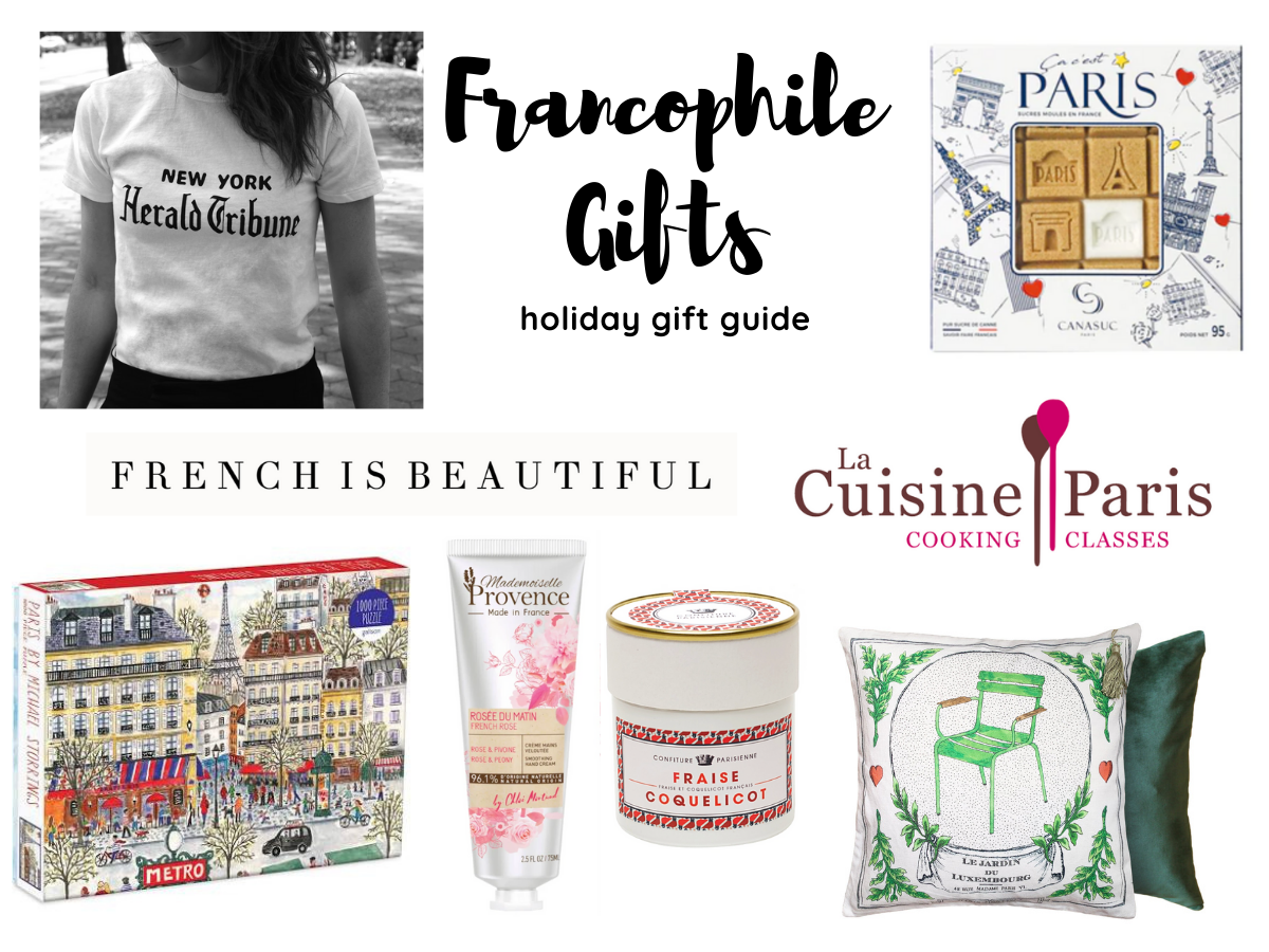 Holiday Gift Guide: Francophile Gifts